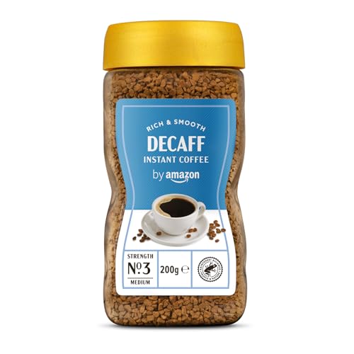 by Amazon Decaf Instant Gold C... Rainforest Alliance Certified - down 16.57% (£0.58) to £2.92 from £3.50