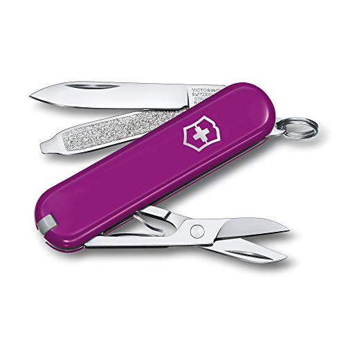Victorinox Classic SD Swiss Ar..., Scissors, Nail File, Magenta - down 13.48% (£3.37) to £21.63 from £25.00