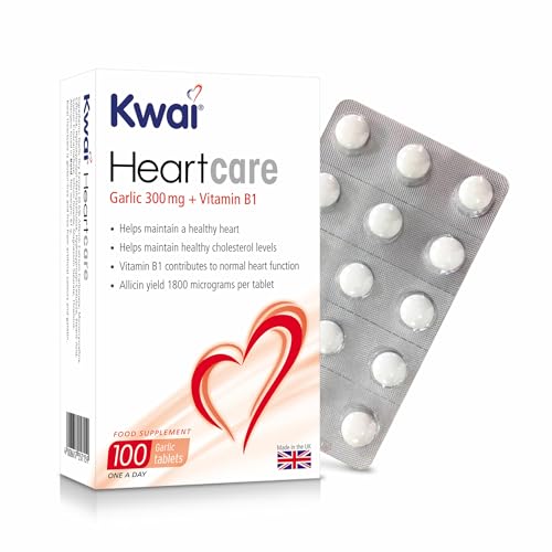 Kwai Heartcare 300mg Tablets -...and Healthy Cholesterol Levels - down 30.37% (£3.49) to £8.00 from £11.49