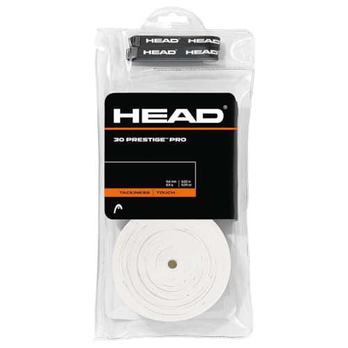 HEAD Unisex_Adult 30 Prestige ...rip Tape, White, standard size - down 12.56% (£4.71) to £32.78 from £37.49