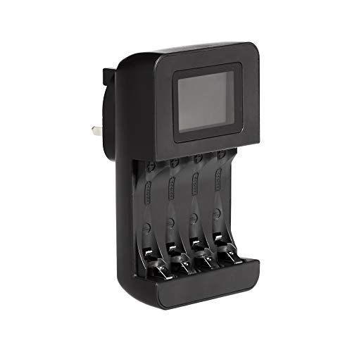 Amazon Basics Intelligent Digi...y Charger for 4 AA, AAA, Black - down 38.53% (£6.62) to £10.56 from £17.18