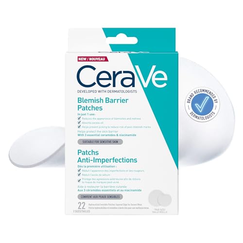 CeraVe Blemish Barrier Patches for Blemishes & Redness - down 7.30% (£0.51) to £6.48 from £6.99
