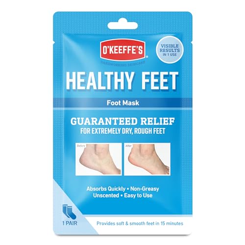 O’Keeffe’s Healthy Feet Foot Mask 1 Pair - down 53.93% (£3.50) to £2.99 from £6.49