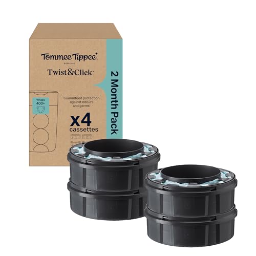 Tommee Tippee Twist & Click Ad... Affordable Refill, 4 x 10.5 m - down 30.46% (£7.66) to £17.49 from £25.15