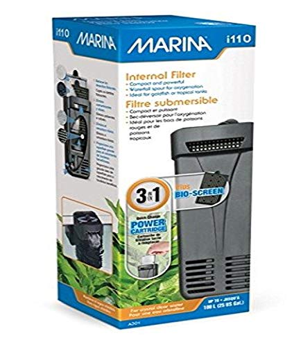 Marina i110 Internal Filter for Aquariums, Black, Small - down 42.22% (£7.76) to £10.62 from £18.38