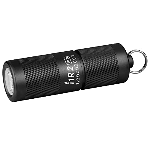 OLIGHT i1R 2 Pro EDC Keychain Torch LED Flashlight, Black - down 29.98% (£6.58) to £15.37 from £21.95