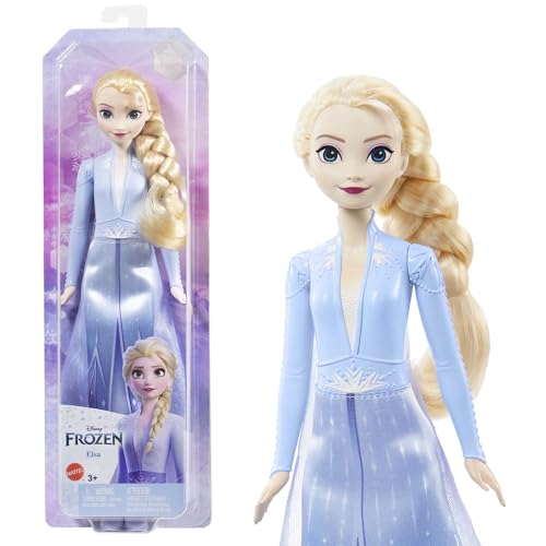 Mattel Disney Frozen Elsa Doll... Toys for Ages 3 and Up, HLW48 - down 21.63% (£2.07) to £7.50 from £9.57
