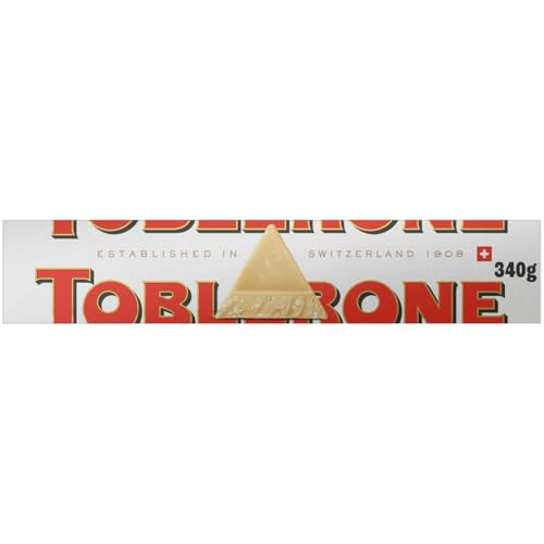 Toblerone White Chocolate, Hon... or Sharing, 340 g (Pack of 1) - down 23.11% (£1.56) to £5.19 from £6.75