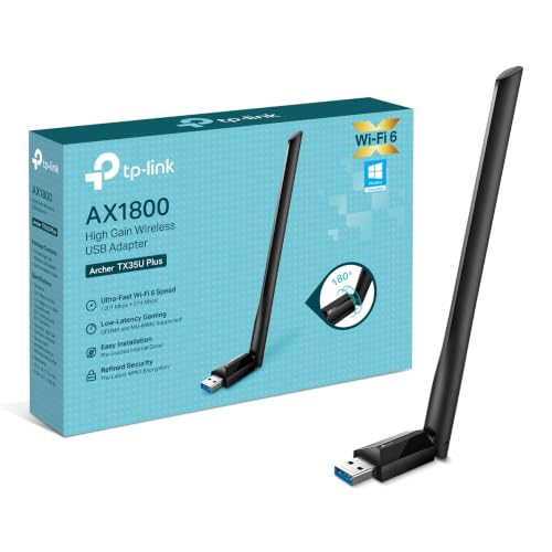 TP-Link Archer TX35U Plus AX18...dows 10/11, WPA3 Data Security - down 28.58% (£10.00) to £24.99 from £34.99