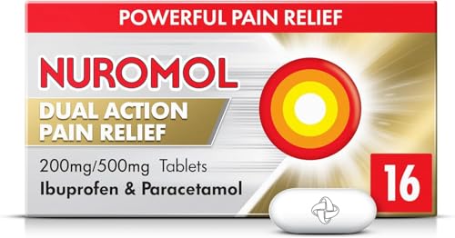 Nuromol Dual Action Ibuprofen ...riod, Back Pain & Fever Relief - down 38.87% (£1.85) to £2.91 from £4.76