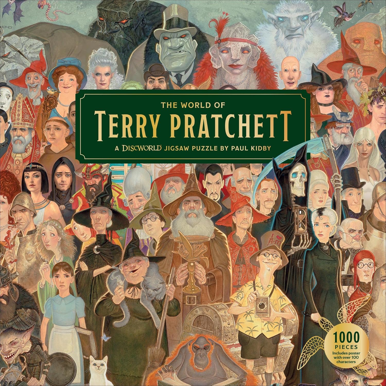 The World of Terry Pratchett 1...Discworld Jigsaw by Paul Kidby - down 10.40% (£1.67) to £14.39 from £16.06