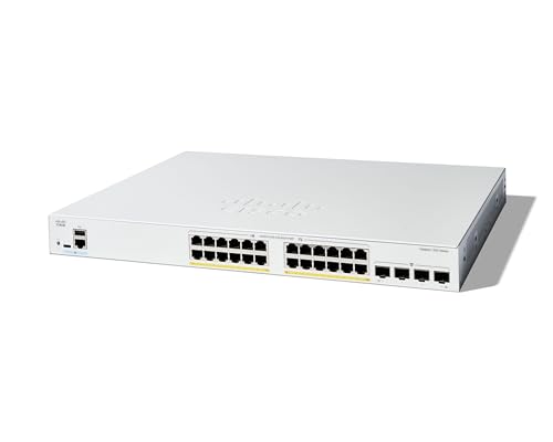 Cisco Catalyst 1300-24FP-4G Ma...ime Protection (C1300-24FP-4G) - down 65.17% (£485.49) to £259.48 from £744.97