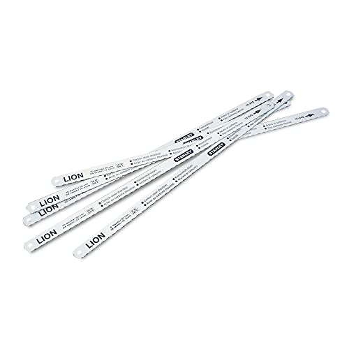 Stanley 0-15-801 Flexible Hack...aw Blades (5) Assorted, Silver - down 10.04% (£0.55) to £4.93 from £5.48