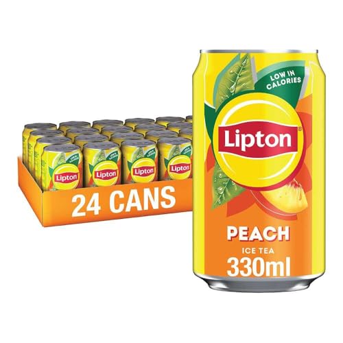 Lipton Peach Ice Tea Can 330 m... Drink, 100% Black Tea Extract - down 24.81% (£3.96) to £12.00 from £15.96