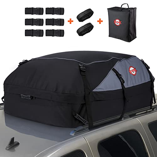 Sailnovo 20 Cubic Feet/580L Ca...or Hooks & Storage Bag | Black - down 39.00% (£33.24) to £52.00 from £85.24