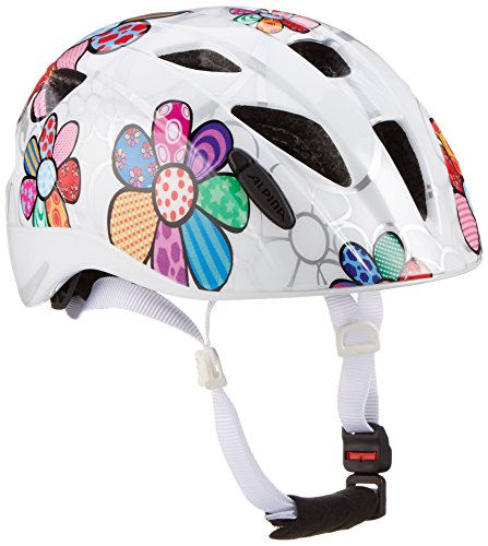 ALPINA Unisex - Children, XIMO..., white flower gloss, 49-54 cm - down 8.09% (£1.16) to £13.17 from £14.33