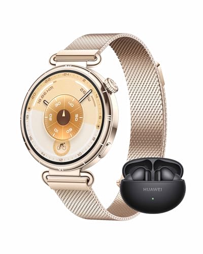 HUAWEI WATCH GT 6 41mm Gold + ...ompatible, Emotional Wellbeing - down 7.43% (£20.01) to £249.38 from £269.39