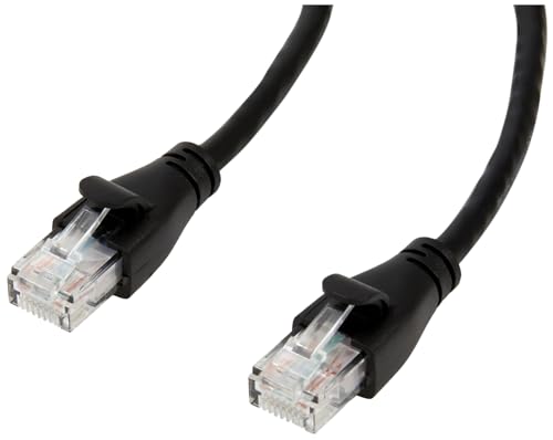 Amazon Basics RJ45 Cat6 Ethern...t Patch Cable (3m/10ft), Black - down 42.90% (£2.66) to £3.54 from £6.20