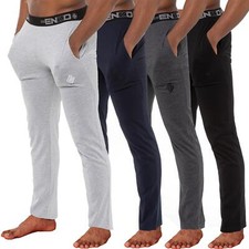 Enzo Mens Pyjama Pants Lounge Bottoms Nightwear Trousers PJs Jersey Loungewear 