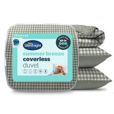 Silentnight Summer Breeze Coverless Duvet 2.5 Tog Lightweight Cooling Soft Quilt