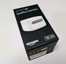 Amazon Smart Air Quality Monitor (Newest gen) Know your air Works with Alexa 24H