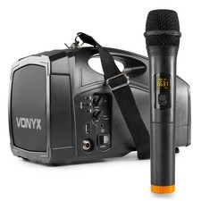 Vonyx ST014 Handheld Portable PA System with Bluetooth & Microphone