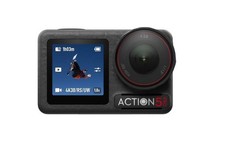 DJI Osmo Action 5 Pro Action Camera, 4K, 40MP, Adventure Combo, Black - Refurb