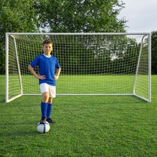 Charles Bentley 7ft x 5ft Metal Football Goal Posts & Net