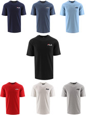 FILA Mens Francis Graphic T-Shirt Crew Neck Cotton Tee Top Logo Casual Sportswea