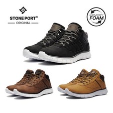 Stoneport Original Mens Urban Roamer Boots Memory Foam Mid Ankle Boot Trainers