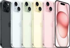 Apple iPhone 15 - 128GB  256GB 512GB - All Colours  Smartphone - Good