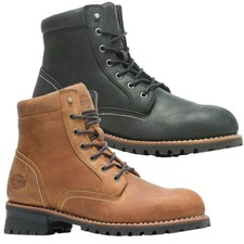 Mens Harley Davidson Bentler 6" CE Zip Up Riding Biker Ankle Boots Sizes 6 to 12