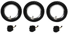3 x Out N About Nipper PUNCTURE PROTECTED Off Road Pram Tyres & Tubes Set