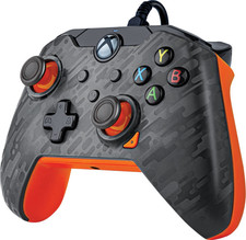 PDP 049-012-CMGO Wired Game Controller Xbox Series XS & PC Orange & Carbon
