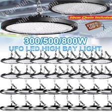 20PCS UFO LED High Bay Light 500W Industrial Warehouse Factory Workshop Lights