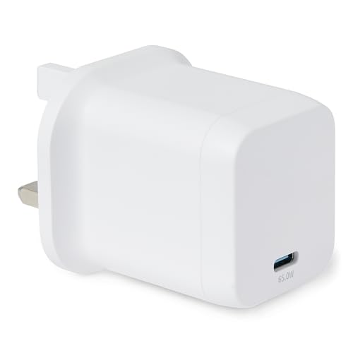 Amazon Basics Fast Charging US...aptops, Tablets, Phones, White - down 31.94% (£5.74) to £12.23 from £17.97