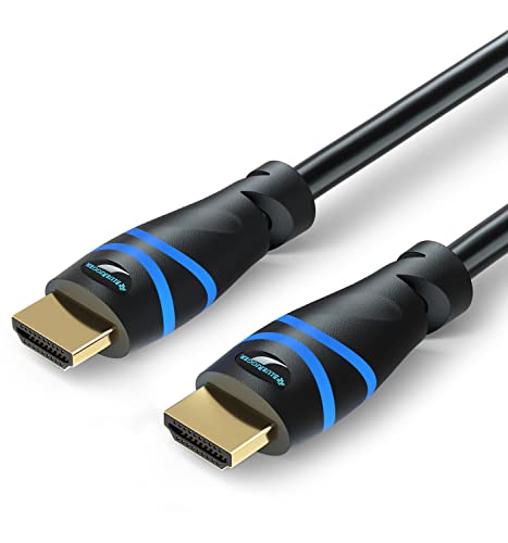 BlueRigger 8K HDMI Cable (1M, ...ox, Roku, Apple TV, Switch, PC - down 9.98% (£1.70) to £15.33 from £17.03