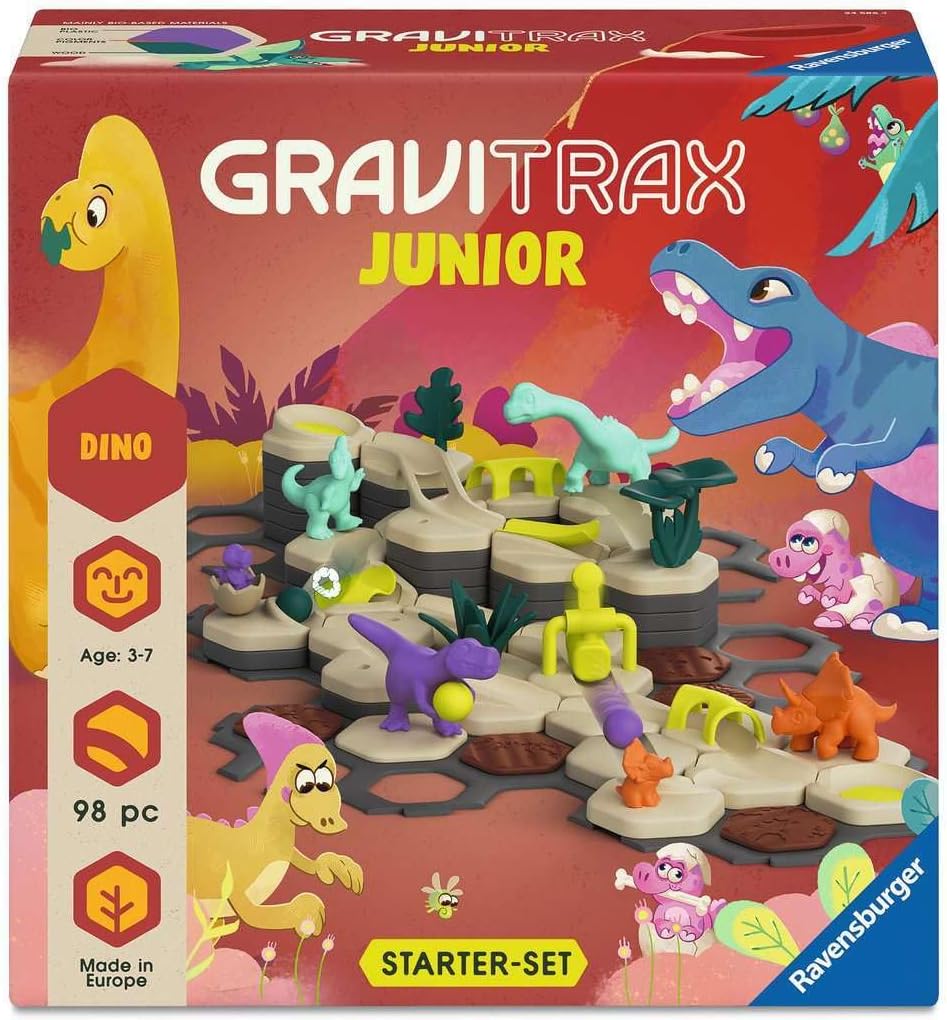 Ravensburger GraviTrax Junior ... Age 3 Years and Up 1+ Players - down 10.00% (£3.45) to £31.04 from £34.49