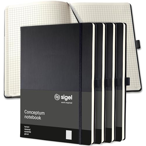 SIGEL CO111 Premium Notebook s...r, Black, 5 Pieces - Conceptum - down 35.19% (£34.92) to £64.31 from £99.23