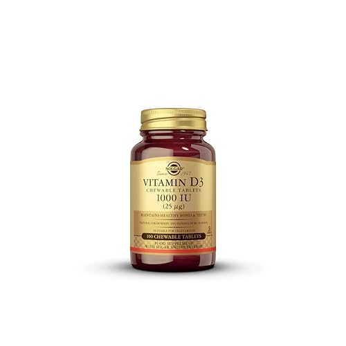 Solgar Vitamin D3 1000 IU (25 ...ction - Immunity - Gluten Free - down 10.00% (£0.47) to £4.23 from £4.70