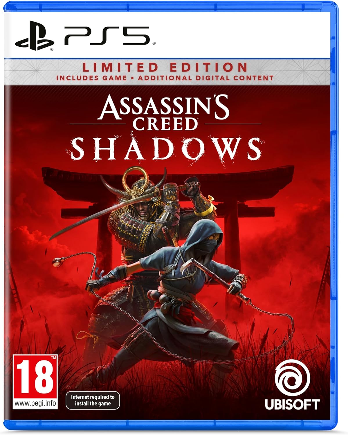 Assassin's Creed Shadows Limit...(Exclusive to Amazon.uk) (PS5) - down 33.83% (£15.33) to £29.99 from £45.32