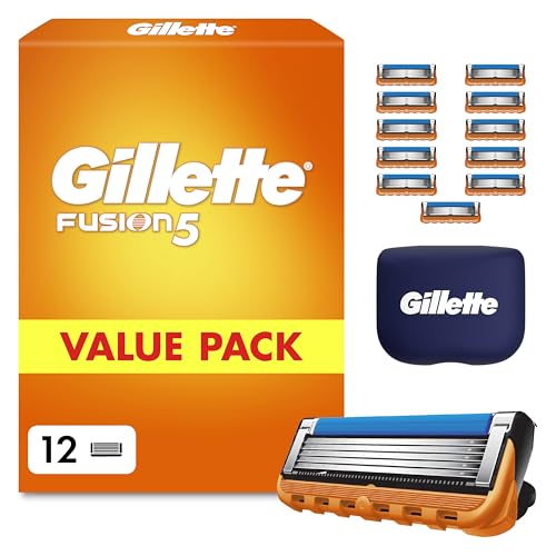 Gillette Fusion5 Men's Razor R...r Refill, Includes Blade Cover - down 41.56% (£16.21) to £22.79 from £39.00