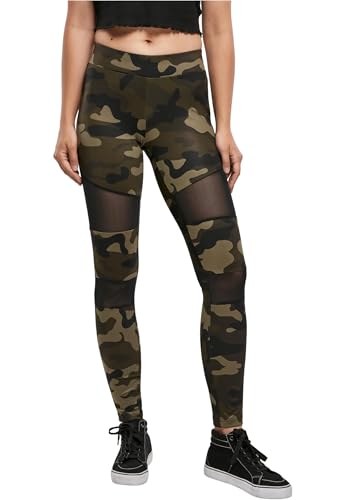Urban Classics Women's Camoufl...ar Skinny Fit, woodcamo/blk, S - down 68.32% (£12.29) to £5.70 from £17.99