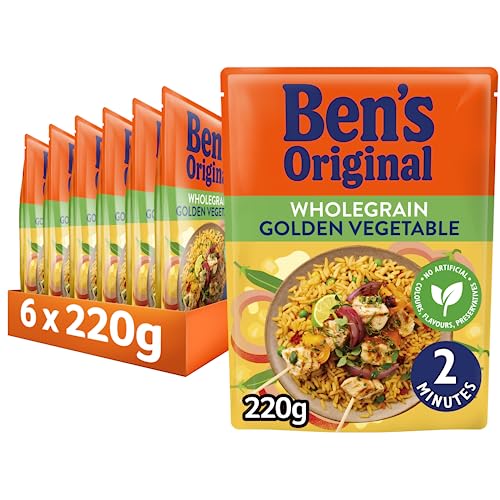 BEN'S ORIGINAL Wholegrain Brow...ulk Multipack 6 x 220g pouches - down 20.45% (£1.62) to £6.30 from £7.92