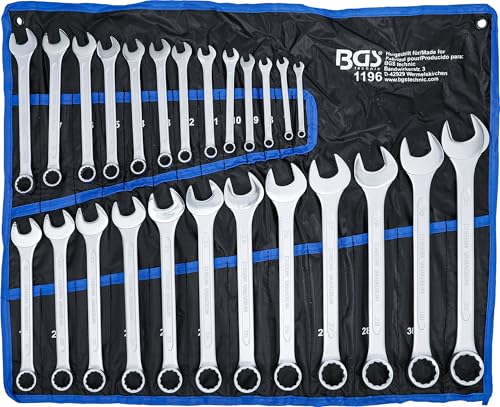 BGS 1196 | Combination Spanner Set | 6 - 32 mm | 25 pcs. - down 6.14% (£1.93) to £29.50 from £31.43