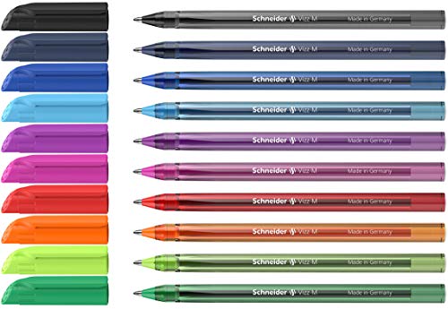 Schneider Vizz Ballpoint Pen f...Medium Line Width (Pack of 10) - down 37.52% (£2.99) to £4.98 from £7.97