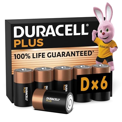 Duracell Plus D Batteries (6 P... 10-Year Storage - LR20 MN1300 - down 4.32% (£0.44) to £9.74 from £10.18