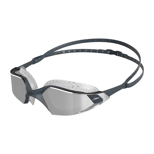 Speedo Unisex-Adult Aquapulse ...d Grey/Silver/Chrome, One Size - down 5.71% (£1.02) to £16.84 from £17.86