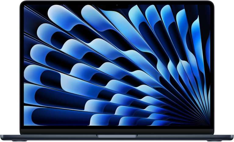 Apple MacBook Air 13-inch Laptop M5 chip with 10-core CPU and 8-core GPU, Midnight