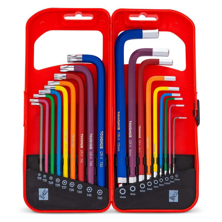 18 Pcs Allen Key Set – Metric Allen Keys and Torx Allen Key Set Sold by Wright Wears Limited / FBA